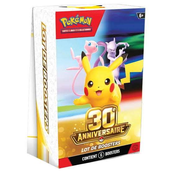 Bundle 30 ans pokemon