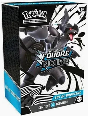 Pokémon EV 10.5 Bundle 6 Boosters Foudre Noire