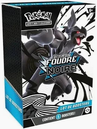 Pokémon EV 10.5 Bundle 6 Boosters Foudre Noire
